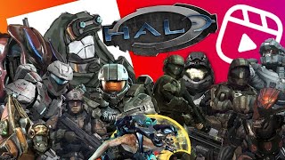 HALO Fanart Time-lapses (Art Instagram Reels)
