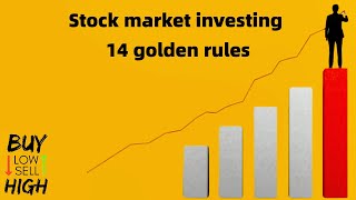 Mastering Stock Market Investing: 14 Golden Rules for Success