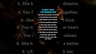 10 signs she’s the one you should marry 💍#love #shorts #womenlove