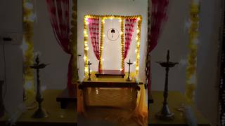 Ganpati decoration ideas for home 2025 #ganeshchaturthi #decoration