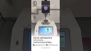 Cement Testing Reimagined | Auto Vicat Setup #civilengineering #civilxpress #machine #engineering