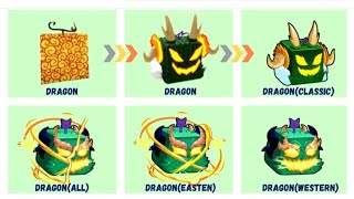 Every Old VS New Fruit Designs In Blox Fruits...