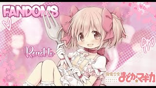 Fandoms react to Madoka Magica | 2X | 5/5 || by Himari | gacha life 2