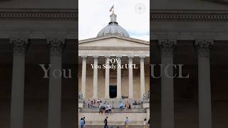 🎓✨ POV: You Study at UCL ✨🎓 #pov  #dreambig  #futuresuccess
