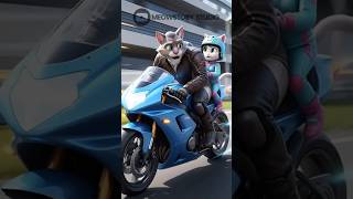 Cats vs Dogs: The Final Race! 🏍️💨 | Never Give Up ❤️