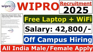 Wipro Recruitment 2025 | Wipro New Vacancy 2025 | Wipro Jobs 2025 | Wipro Job Hiring 2025