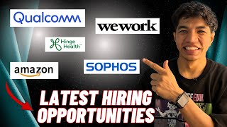 Amazon, qualcomm, Sophos OFF Campus Hiring | 2019 - 2025 Batch | Fresher Jobs | Rojgaardotcom