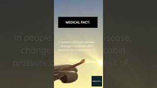 Interesting fact about airplanes and heart disease... #medfacts #shorts