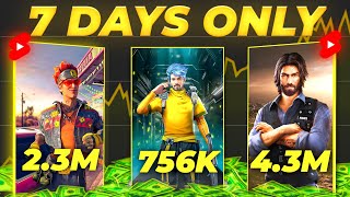 i Tried Gaming Shorts Challange for 7 Days ! How to Grow Gaming Channel 2025