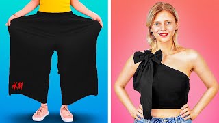 LIFE-CHANGING CLOTHING HACKS || Fashion Hacks to Save Time & Money by 123 GO! Planet