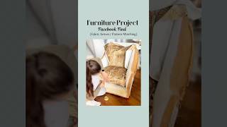 Upholstery Transformation, Before to After  #diy #upholstery #furnitureflip #beforeandafter