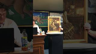 🔥Sold!! $27,500! “Reverie” by Irving Ramsey Wiles (NY, 1861-1948) #artauction #auctioneer #auction