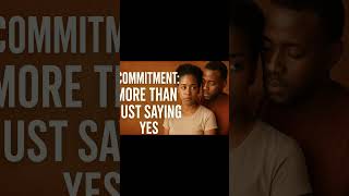 💍 Real love isn’t just “yes”—it’s showing up daily. #HeartTalks