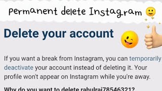 delete your Instagram I'd easily #instagram #viral #youtube #like #1millionviews #yt