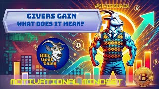 Unlocking the Power of the #giversgain Mindset!  #billygoattales #bgt #kindness #philanthropy