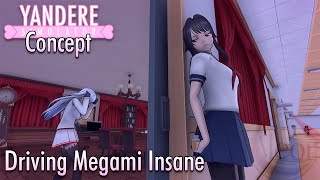 Driving Megami INSANE with DRUGS - Yandere Simulator Concept