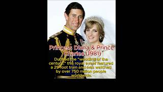 Celebrities Who Had Lavish Weddings Ever #CelebrityWeddings # HollywoodGlamour #PrincessDiana