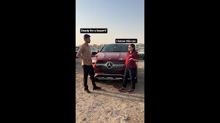 Lessons with Mercedes-Benz GLE Coupe Completed ✅