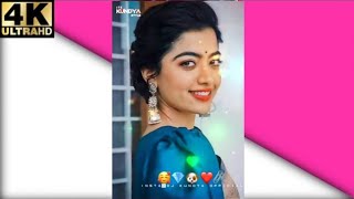 🤩 Kase batay kiua tujhko chaya yara batay na paaye 💞 4k HD whatsapp status in Rashmika mandanna 🧡
