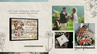 Unique Wedding Anniversary Gift Ideas For Every Year | Stunning Gift Store