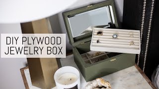 DIY Plywood Jewelry Box