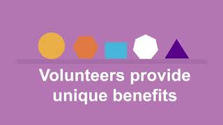 Volunteer For Disability: Volunteers Provide Unique Benefits That Employees Don't...