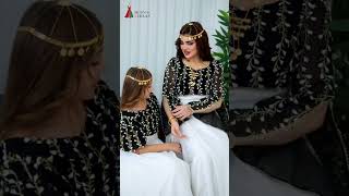 ✨ Mother Daughter Matching Dress | Elegant Traditional Wear #shorts