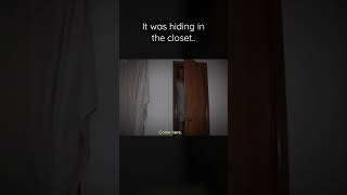 It was Hiding in the Closet.. #scary