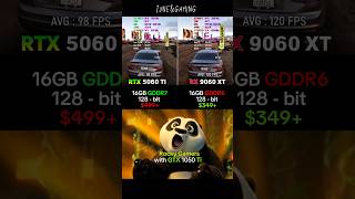 An RX 9060 XT 16GB frying an RTX 5060 Ti 16GB in 2025 !!! #shorts #nvidia #benchmark