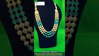 ✨ Grace in Every Bead #IshaaNovelties #JewelryLove#BeadedNecklace #ElegantStyle #TraditionalJewelry
