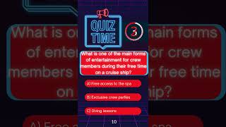 Future Cruise Ship Crew Quizz Time #crewshiplife #workatsea #crewjobs #recruitment2024 #luxuryretail