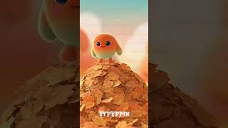 Peppin Jump on Leafs #viral #shortsexperiment #cartoons #newcartoons #cute #funny