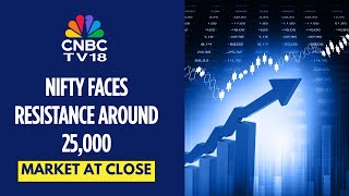 Nifty closes near 25,000, IT stocks soar while Apollo Hospitals, Nestle & Adani slip | CNBC TV18