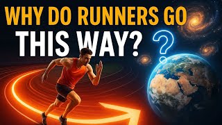 Why do runners go clock wise...#athlete #informationalvedio #runningtips #runningcommunity 