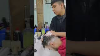 Relaxing ASMR Hair Wash & Massage by Young Barber #asmr #asmr #asmrbarber #barbershop #turkishbarber