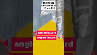 The insane similarities of J20 and F35