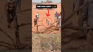 Man Single Handly Fights Against Leopard 💪😎