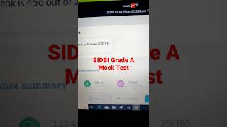 SIDBI Grade A free mock test ixambee