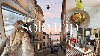 my first ever solo trip | let's go to stockholm