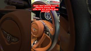 Quilted Bentley First Edition Flying Spur #bentley #flyingspur #firstedition #w1rrp #podcast