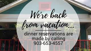 We're back from vacation...