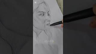 Pen sketch | Art work | aaoge jab tum- Ustad Rashid Khan |Hindi song | @sajibnag_officials