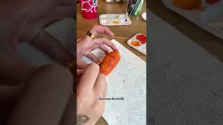 Making food rocks for my toddlers outdoor mud kitchen #newyoutuber #youtubevloggers #youtubeblogger