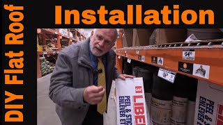 ゴム製陸屋根の取り付け方法、安くて簡単、DIY - カーポート、小屋、ポーチ、ガレージ - 簡単、早い