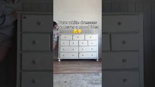 Is GREEN the new sad beige??? #furnitureflip #dressermakeover #diy