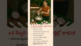 కొబ్బరి కాదు – ఇది బంగారం! |. Coconut business idea |