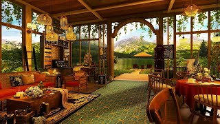 Happy Spring Morning & Soothing April Jazz Music in Coffee Shop Ambience for Relax,Good Mood, Chill