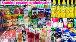 Branded Winter Cosmetic Biggest Wholesale Shop In Kolkata Barabazar | Cosmetic Wholesale Market |