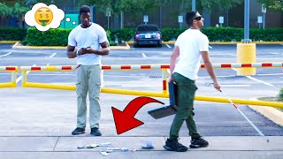 Blind Man Dropping $1,000,000 prank!