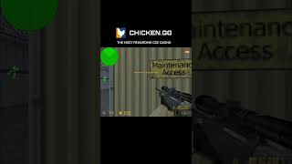 INSANE 1v5 Clutch Nuke | AWP Start, AK Finish #cs16 #counterstrike #nevergiveup #gaming #shorts